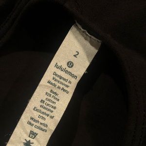 Lululemon cotton top
